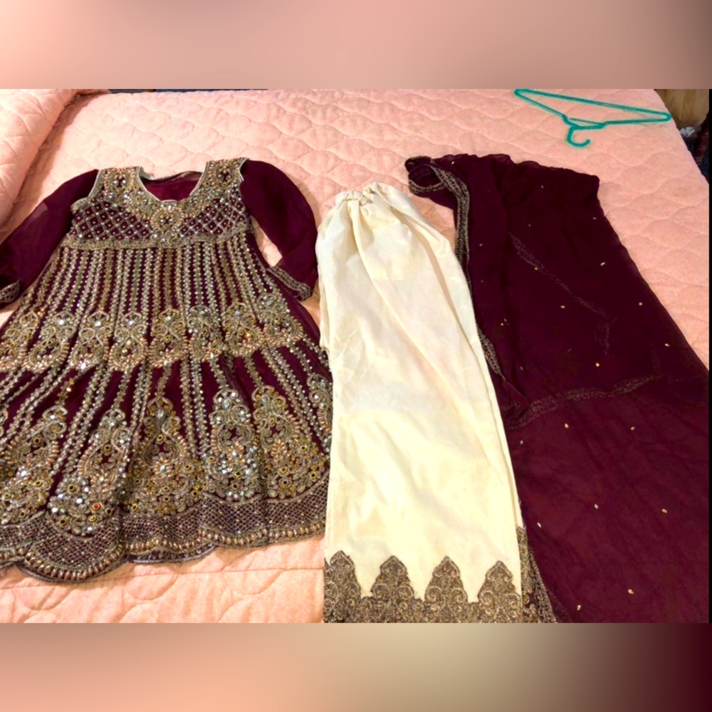 COPY - Maxi, Kameez shalwar embroidery dress